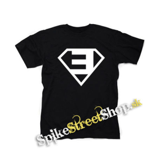 EMINEM - Superman Symbol - čierne detské tričko