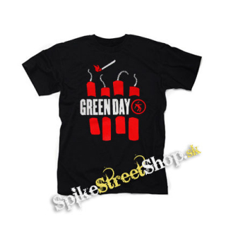 GREEN DAY - Bombs - čierne detské tričko