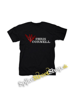 CHRIS CORNELL - Logo - čierne detské tričko