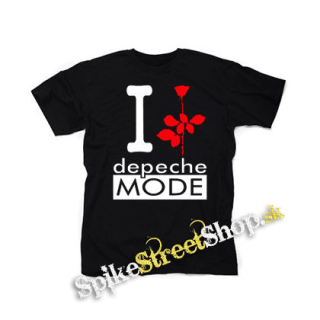 I LOVE DEPECHE MODE - čierne detské tričko