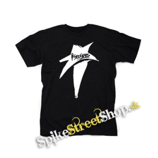 I SEE STARS - White Star - čierne detské tričko
