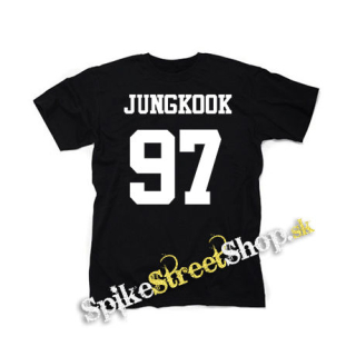 JUNGKOOK - 97 - čierne detské tričko