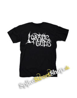 LUNATIC GODS - Logo - čierne detské tričko