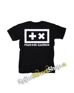 MARTIN GARRIX - Logo Crest - čierne detské tričko
