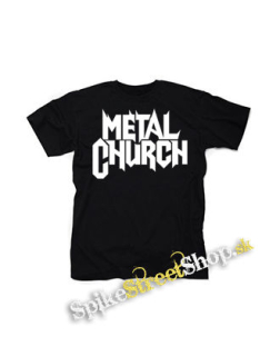 METAL CHURCH - Logo White - čierne detské tričko