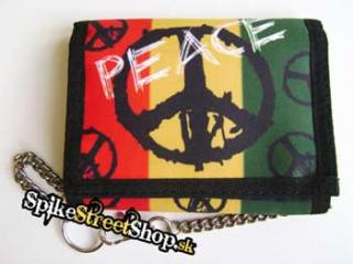 PEACE RASTA - peňaženka