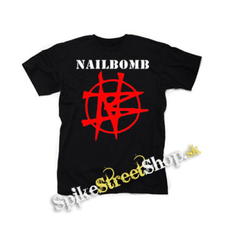 NAILBOMB - Logo Crest - čierne detské tričko