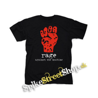 RAGE AGAINST THE MACHINE - Logo Paw - čierne detské tričko