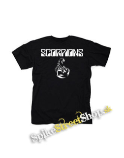 SCORPIONS - Logo Crest - čierne detské tričko