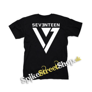 SEVENTEEN - Logo - čierne detské tričko