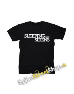 SLEEPING WITH SIRENS - Logo - čierne detské tričko