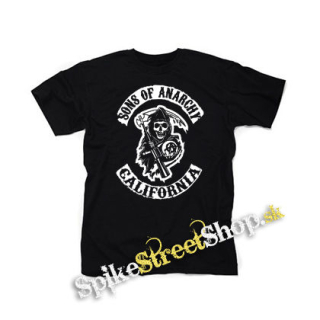 SONS OF ANARCHY - California - čierne detské tričko