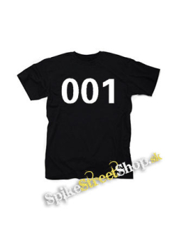 SQUID GAME - 001 - čierne detské tričko
