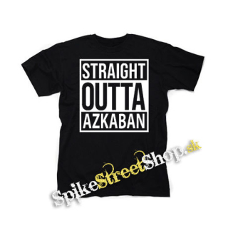 SQUID GAME - Straight Outta Azkaban - čierne detské tričko
