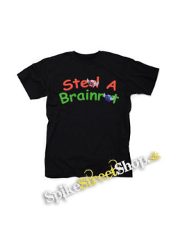 STEAL A BRAINROT - čierne detské tričko
