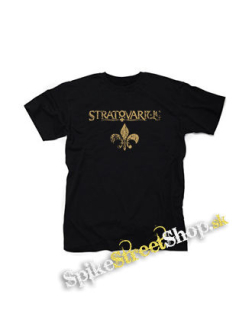 STRATOVARIUS - Gold Logo - čierne detské tričko