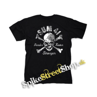 SUM 41 - Skull & Bones - čierne detské tričko