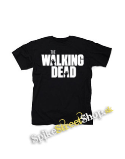 THE WALKING DEAD - Logo - čierne detské tričko