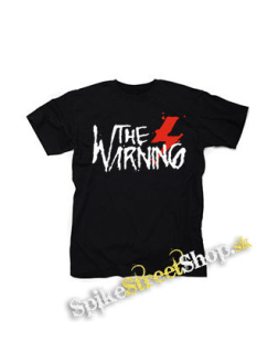 THE WARNING - Logo - čierne detské tričko