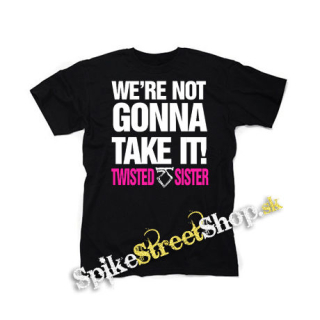 TWISTED SISTER - Were Not Gonna Take It  motive 2 - čierne detské tričko