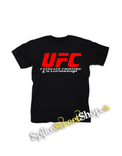 UFC - Ultimate Fighting Championship - čierne detské tričko