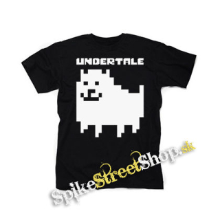 UNDERTALE - Annoying Dog - čierne detské tričko
