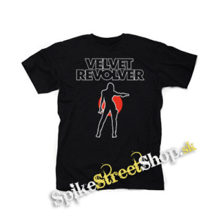 VELVET REVOLVER - Logo - čierne detské tričko