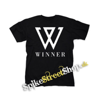WINNER - Logo K-Pop Band Motive 1 - čierne detské tričko