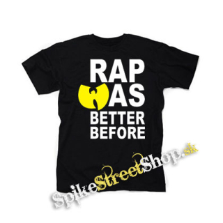 WU TANG CLAN - Rap Was Better Before - čierne detské tričko