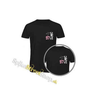 BLACKPINK - Rosé 97 Signature Portrait - čierne detské tričko
