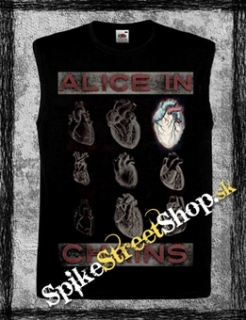 ALICE IN CHAINS - Hearts - čierne pánske tričko bez rukávov