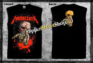 METALLICA - Alien Skull - čierne pánske tričko bez rukávov