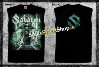 SABATON - Heroes - čierne pánske tričko bez rukávov