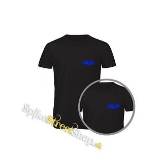 NEWJEANS - Blue Logo - čierne detské tričko