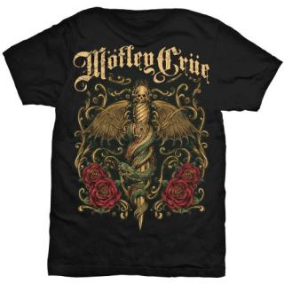MOTLEY CRUE - Exquisite Dagger - čierne pánske tričko