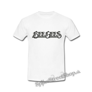 BEE GEES - Logo - biele pánske tričko
