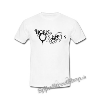 BORN OF OSIRIS - Logo - biele pánske tričko