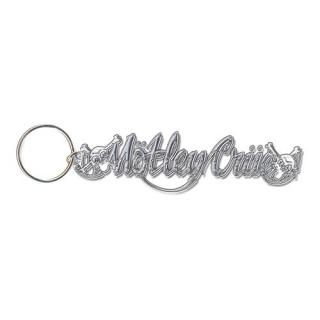 MOTLEY CRUE - Skull Logo - kovový prívesok na kľúče