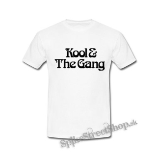 KOOL & THE GANG - Logo Band - biele pánske tričko