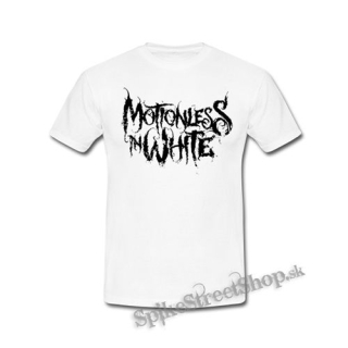 MOTINOLESS IN WHITE - Logo - biele pánske tričko