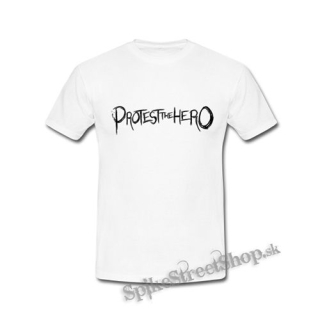 PROTEST THE HERO - Logo Band - biele pánske tričko