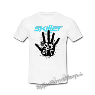 SKILLET - Sick Of It - biele pánske tričko