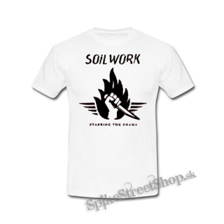 SOILWORK - Stabbing The Drama - biele pánske tričko