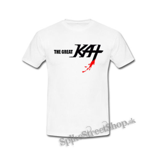 THE GREAT KAT - Logo - biele pánske tričko