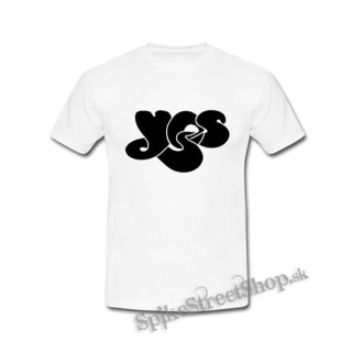 YES - Logo Progressive Rock Band Legend - biele pánske tričko