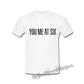 YOU ME AT SIX - Logo - biele pánske tričko