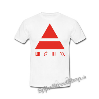30 SECONDS TO MARS - Red Triad - biele detské tričko
