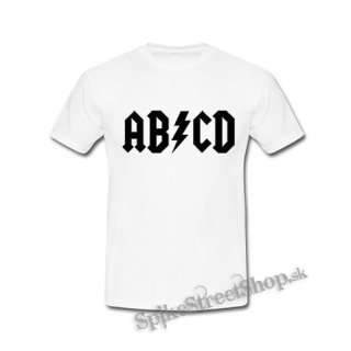 ABCD - biele detské tričko