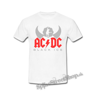ACDC - Black Ice Angus Silhouette - biele detské tričko