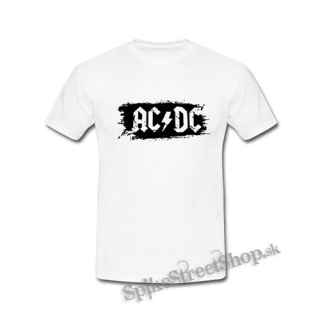 ACDC - Patches Black - biele detské tričko